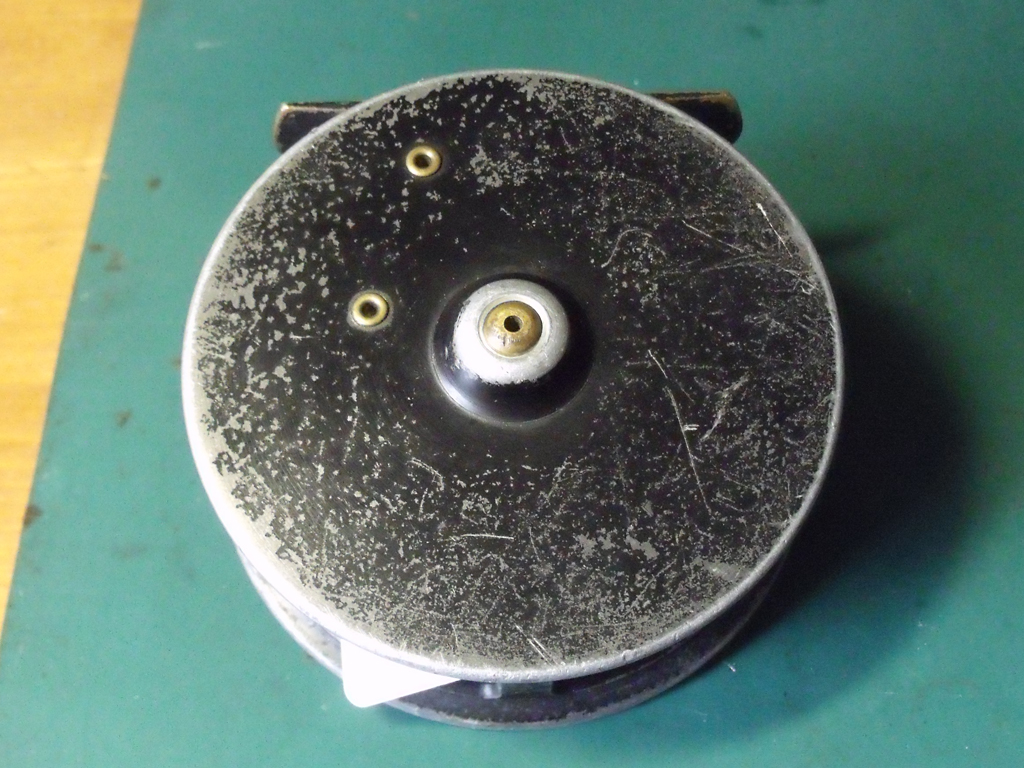 RARE 1930s- J W YOUNG – PATTERN No 1C 2 3/4″ ALLOY TROUT FLY REEL – Vintage  Fishing Tackle